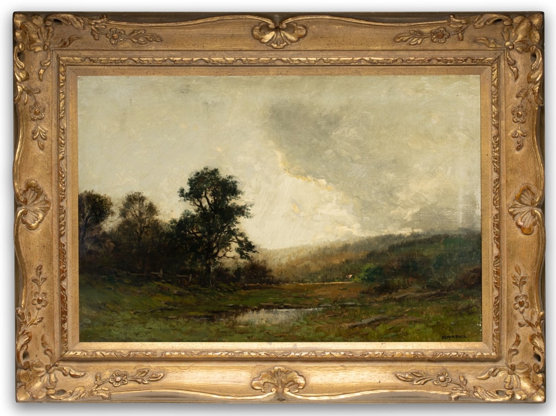 EDWARD LOYAL FIELD (1856-1914) OIL ON CANVAS (1 of 13)