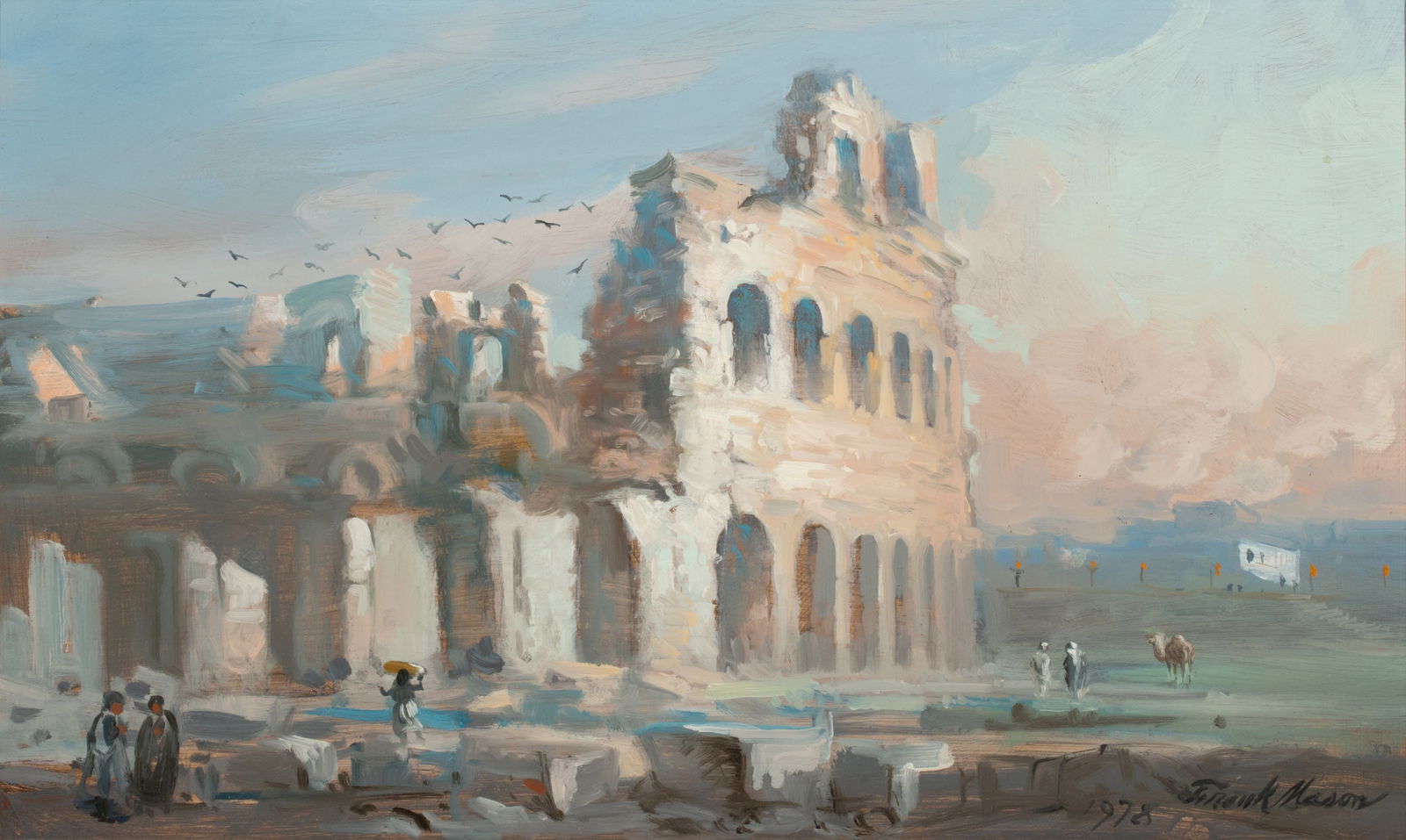 FRANK MASON (1921-2009) TUNISIAN COLOSSEUM OF EL JEM (1 of 11)