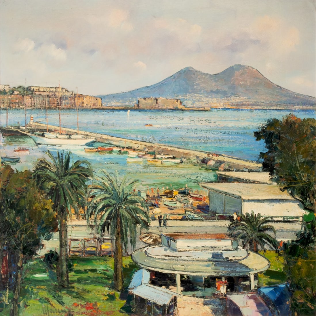 EUGENE MARENQO (1911-1985) OIL ON CANVAS (1 of 5)