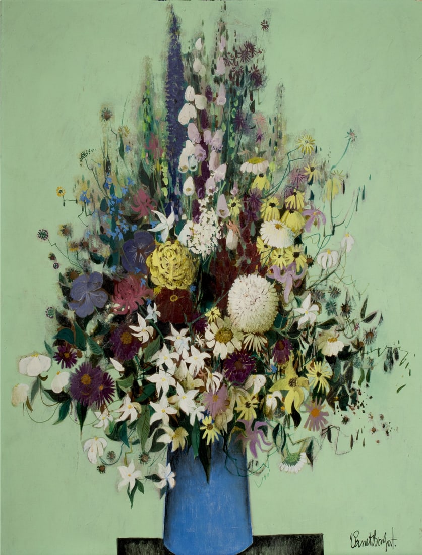 ROBERT VERNET-BONFORT (1934-2017) OIL ON CANVAS (1 of 8)