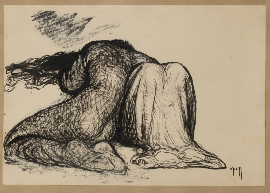 ROSE O'NEILL (1874-1944) INDIA INK ON PAPER (1 of 4)