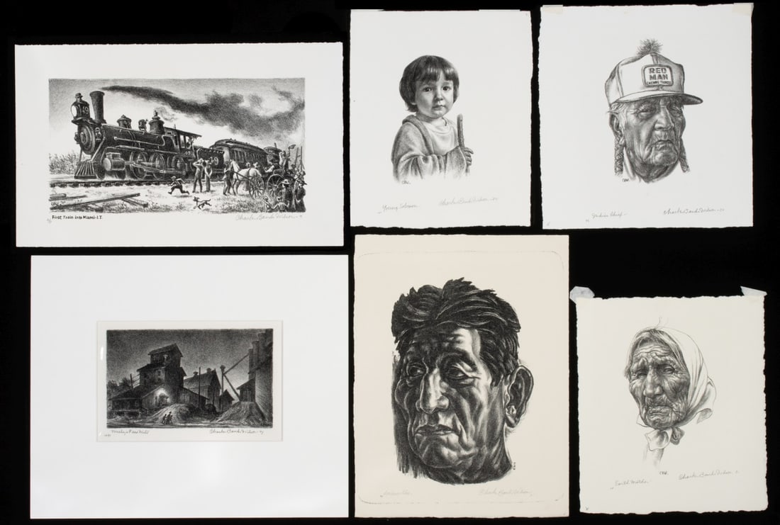 CHARLES BANKS WILSON (1918-2013) PENCIL SIGNED LITHOS (1 of 18)