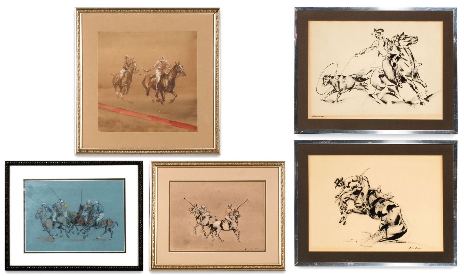 LOUIS LUNDEAN (1894-1961) WORKS ON PAPER (FIVE) (1 of 20)