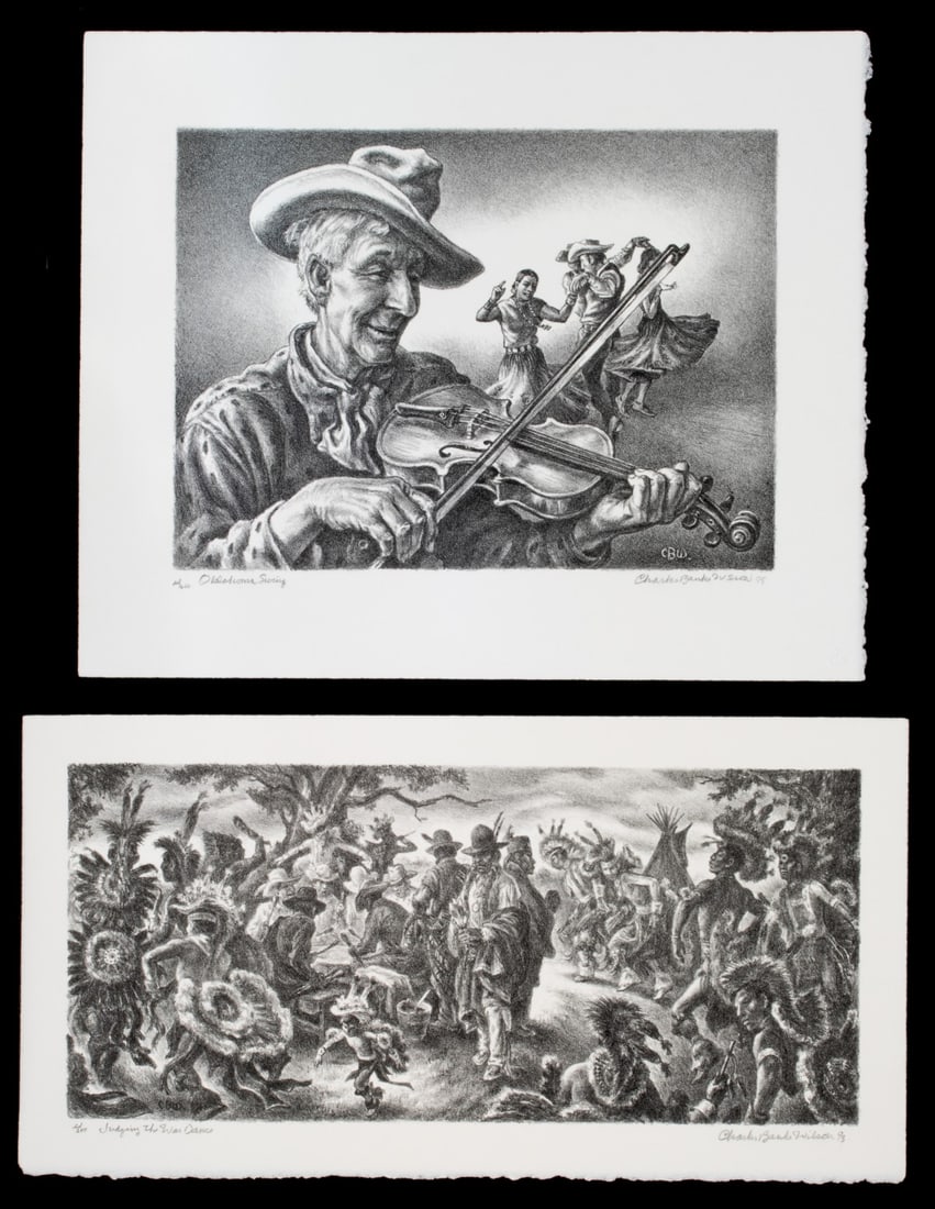 CHARLES BANKS WILSON (1918-2013) PENCIL SIGNED LITHOS (1 of 7)