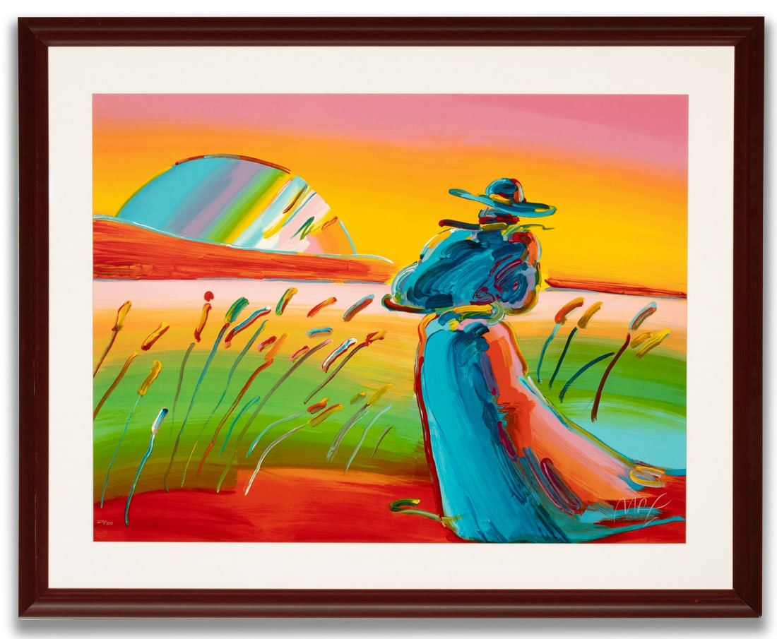PETER MAX (BORN 1937) HAND SIGNED SERIGRAPH - 2