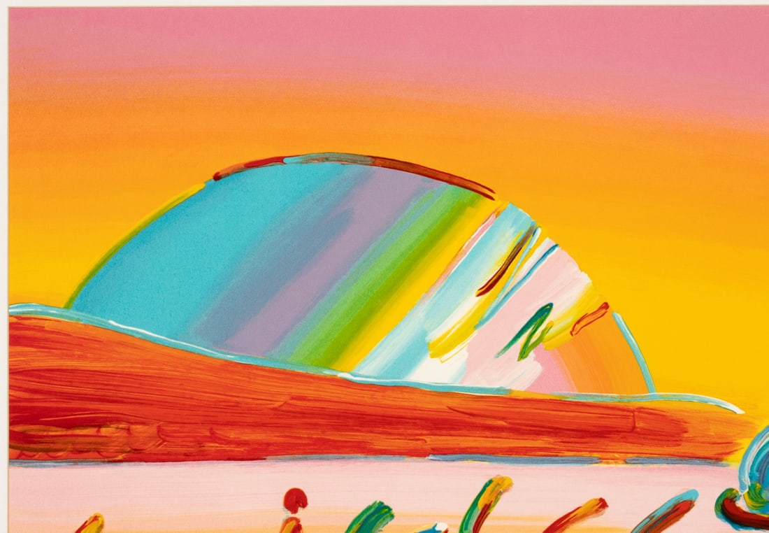 PETER MAX (BORN 1937) HAND SIGNED SERIGRAPH - 3