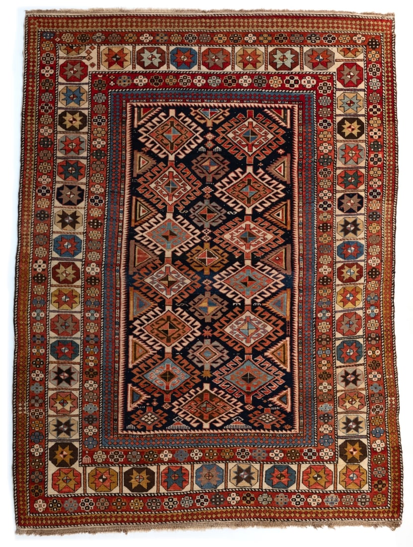 A FINE SHIRVAN RUG, EAST CAUCASUS, CIRCA 1880 (1 of 12)