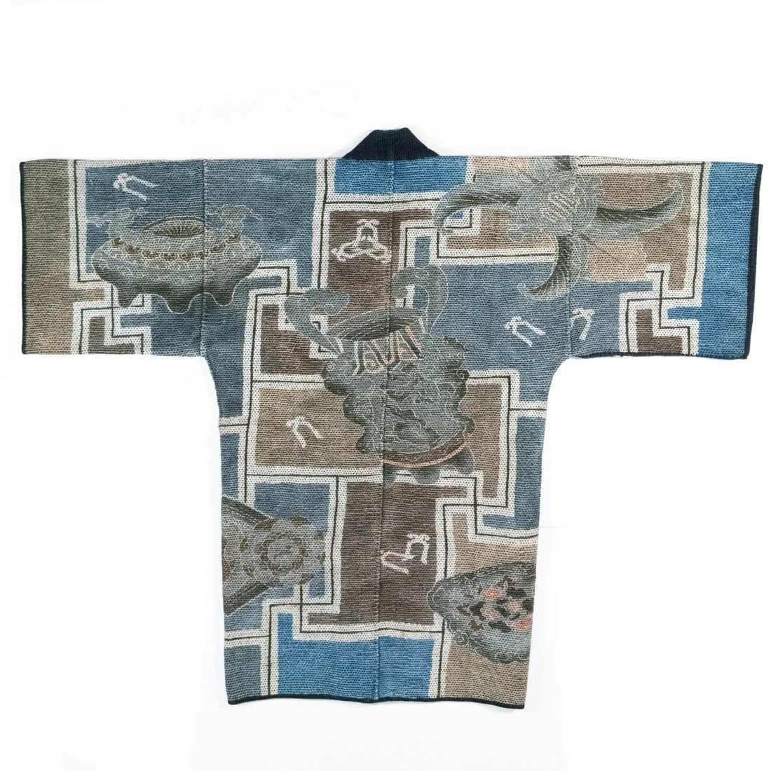 JAPANESE RITUAL IMPLEMENTS FIREMAN'S COAT, ADAIR ESTATE (1 of 5)