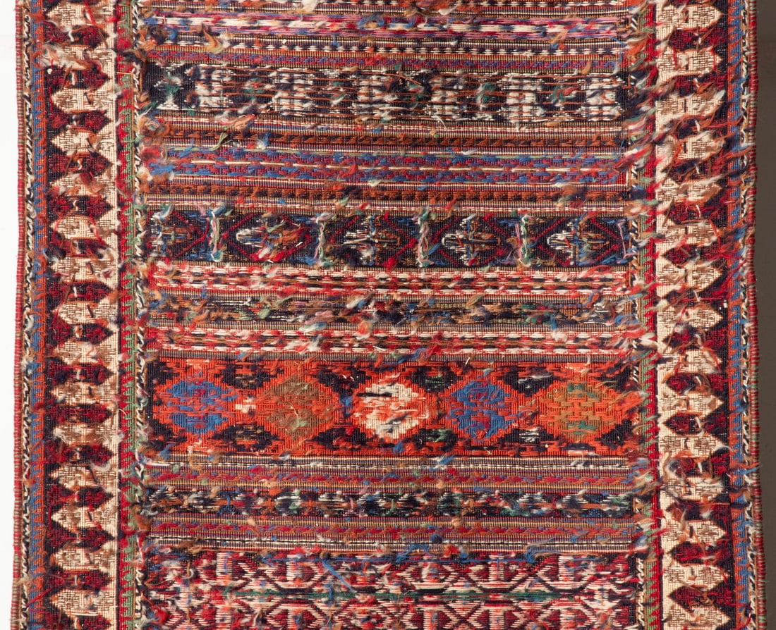 A SHAHSEVAN SOUMAK RUNNER, MODERN - 11