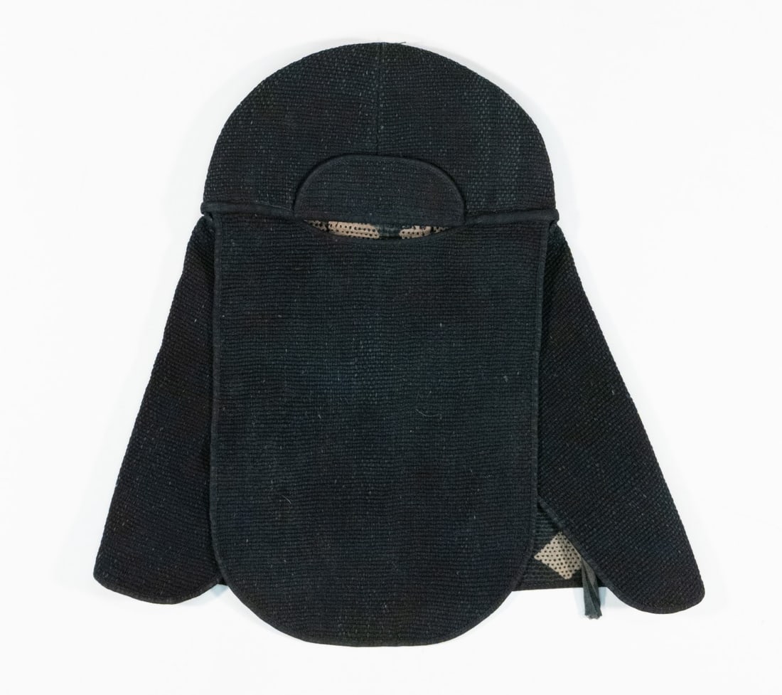 INDIGO-DYED COTTON JAPANESE FIREFIGHTER HOODS & GLOVES (1 of 11)