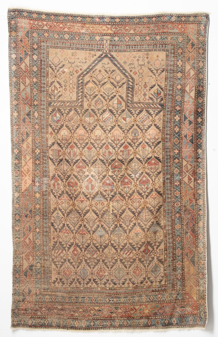 SHIRVAN PRAYER RUG, EAST CAUCASUS, CIRCA 1880 - 13