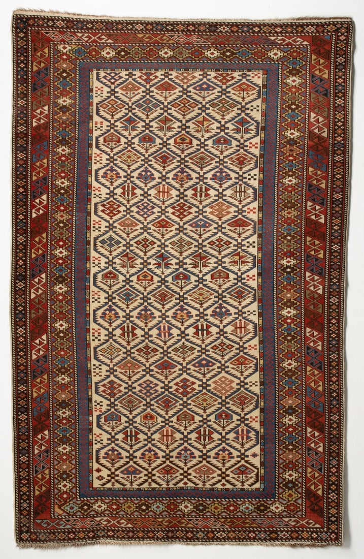 DAGHESTAN RUG, NORTH EAST CAUCASUS, CIRCA 1900 (1 of 11)