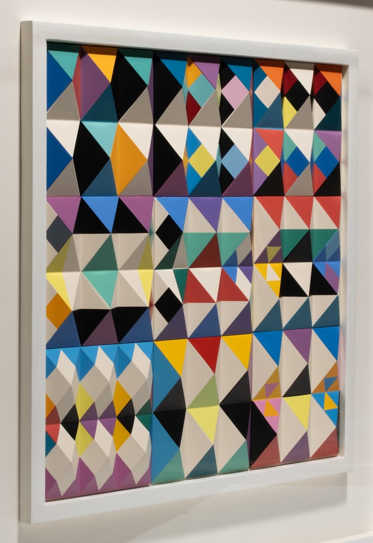YAACOV AGAM (B. 1928) POLYMORPHIC RELIEF WALL SCULPTURE (1 of 12)
