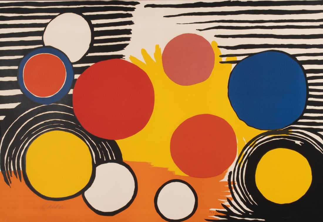 ALEXANDER CALDER (1898-1976) PENCIL SIGNED ARTIST PROOF (1 of 10)