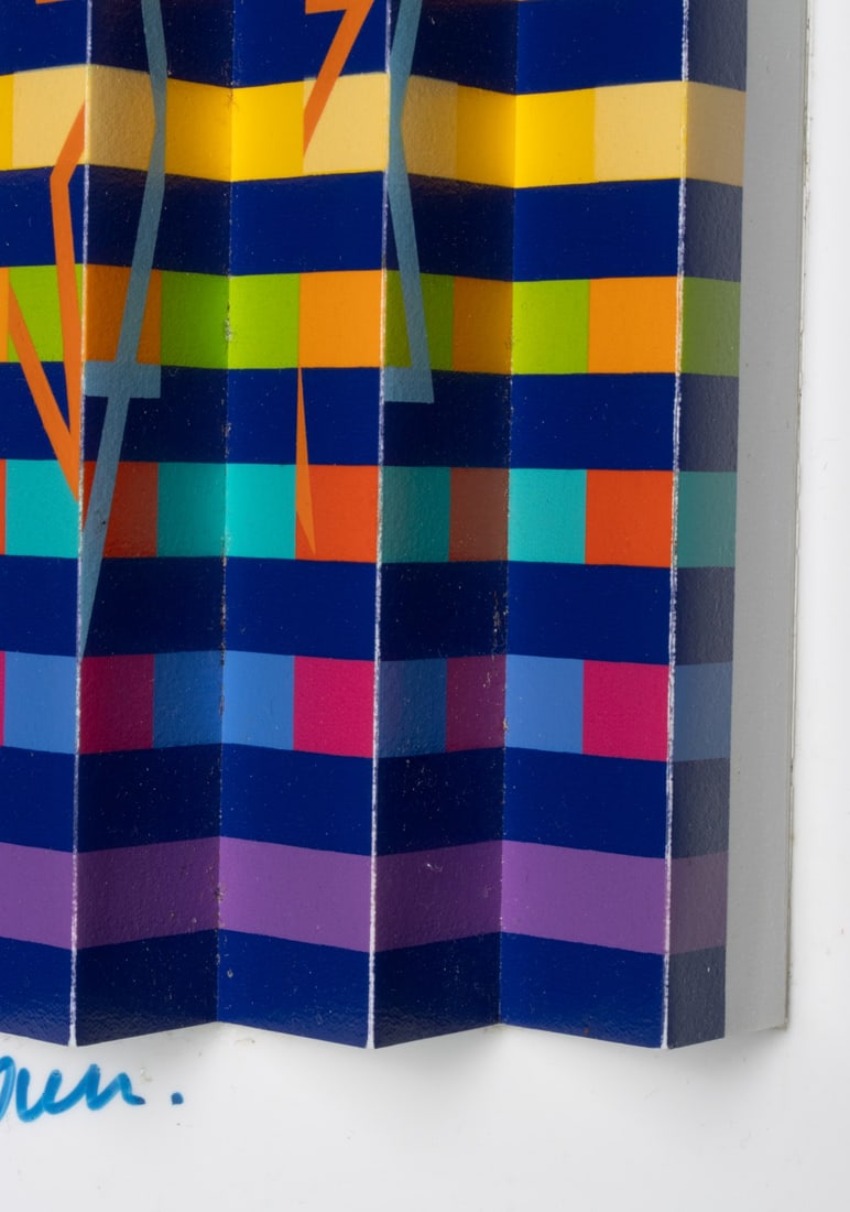 YAACOV AGAM (BORN 1928) THREE DIMENSIONAL POLYMORPH - 11