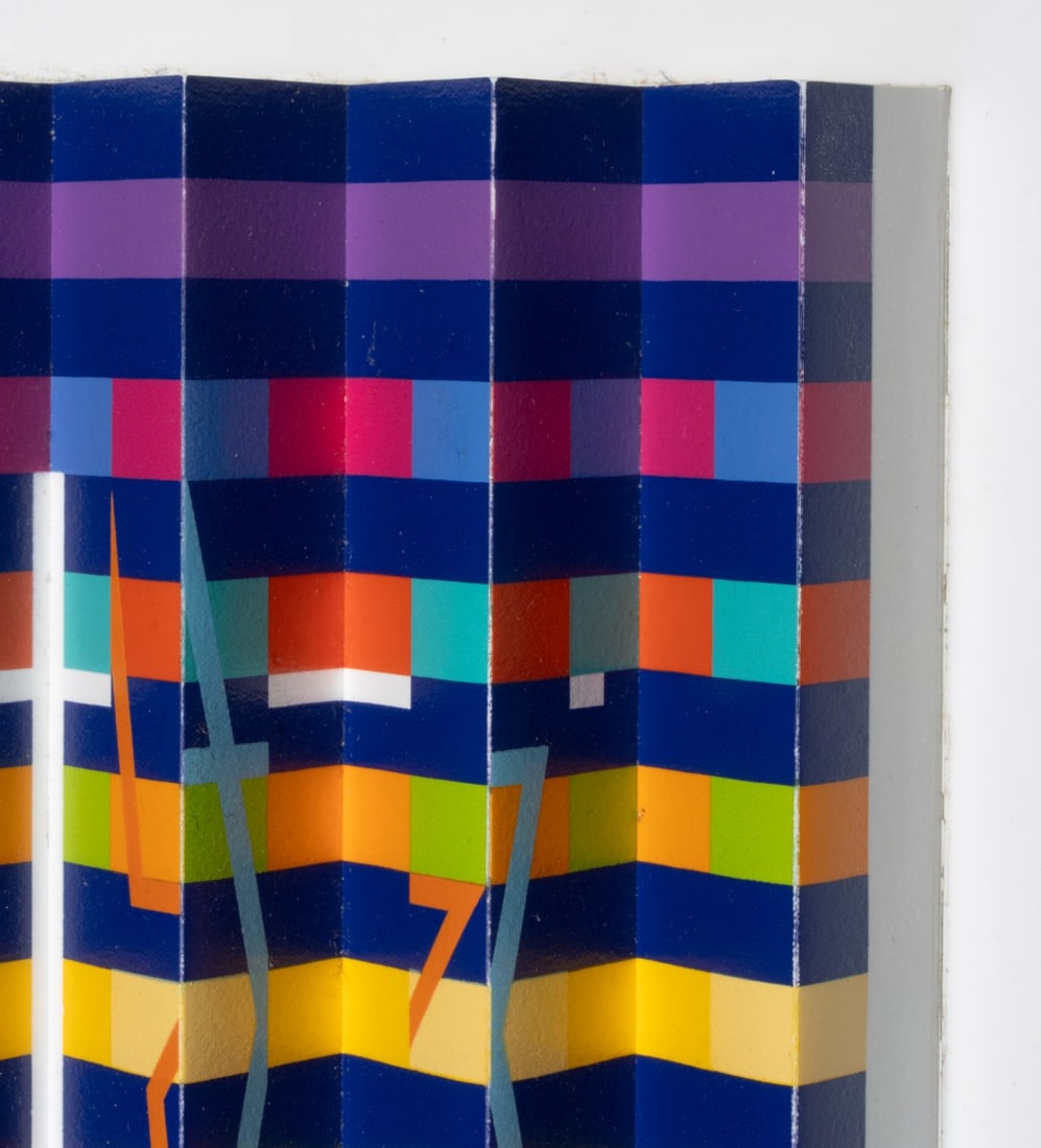 YAACOV AGAM (BORN 1928) THREE DIMENSIONAL POLYMORPH - 16