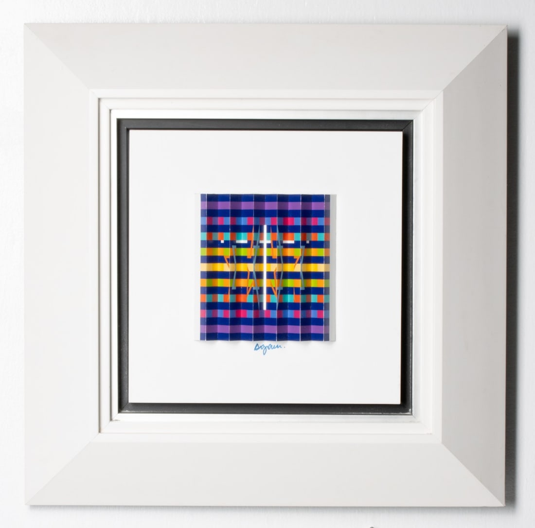 YAACOV AGAM (BORN 1928) THREE DIMENSIONAL POLYMORPH - 2