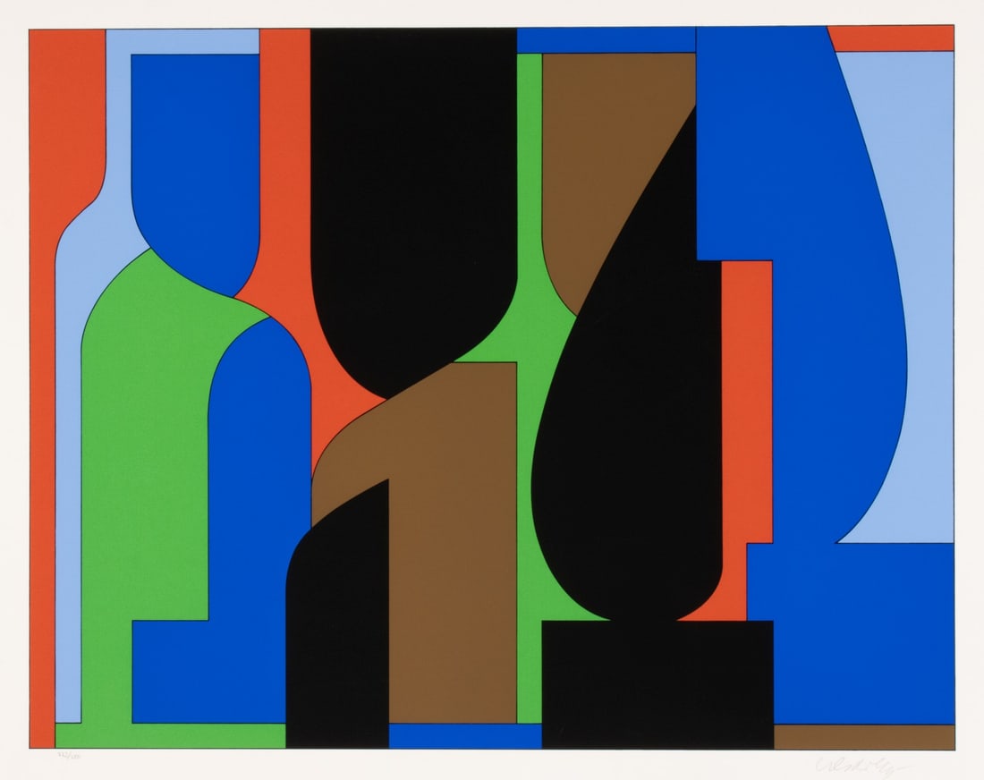 VICTOR VASARELY (1906-1997) PENCIL SIGNED SERIGRAPH (1 of 11)