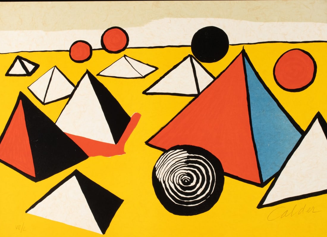 ALEXANDER CALDER (1898-1976) SIGNED SPECIAL EDITION (1 of 10)