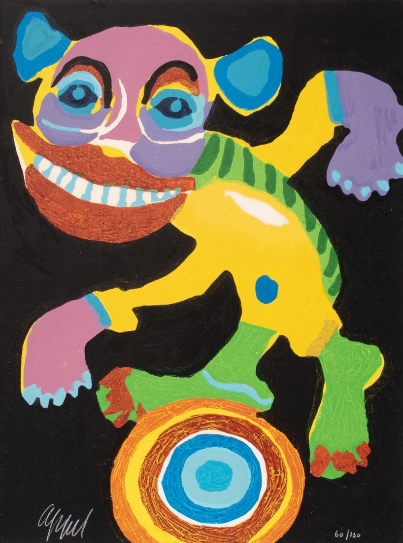 KAREL APPEL (1921-2006) PENCIL SIGNED LITHOGRAPH (1 of 10)