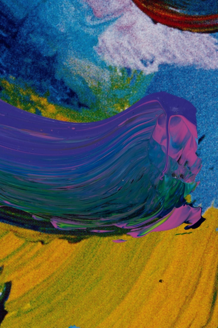 PETER MAX (BORN 1937) OFFSET LITHOGRAPH WITH ACRYLIC - 9