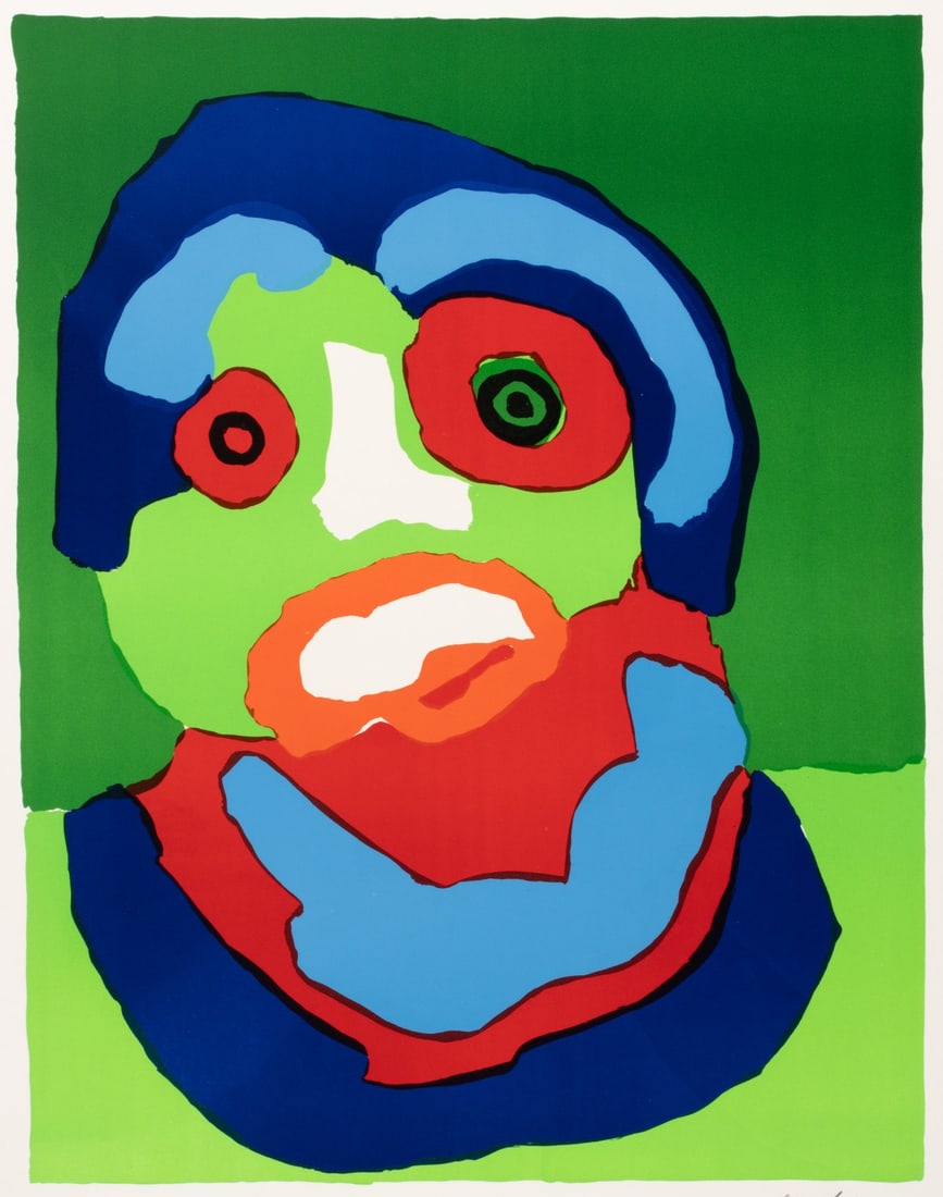 KAREL APPEL (1921-2006) PENCIL SIGNED LITHOGRAPH (1 of 14)