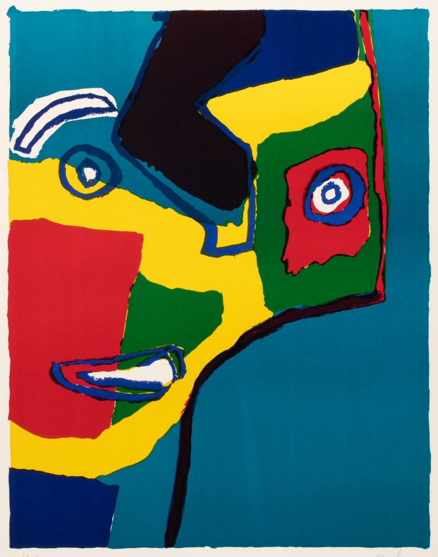 KAREL APPEL (1921-2006) SIGNED HORS COMMERCE LITHOGRAPH (1 of 13)