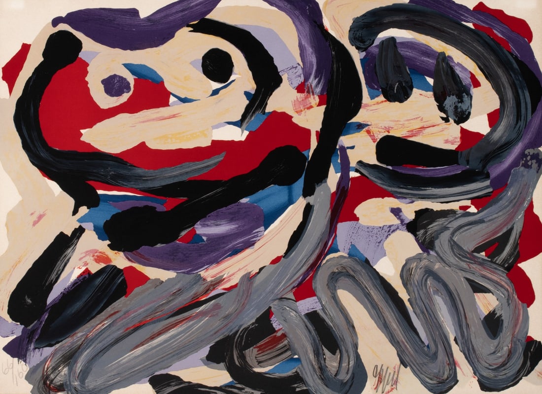 KAREL APPEL (1921-2006) PENCIL SIGNED LITHOGRAPH (1 of 10)