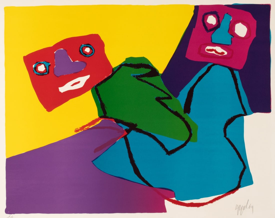 KAREL APPEL (1921-2006) PENCIL SIGNED LITHOGRAPH (1 of 12)
