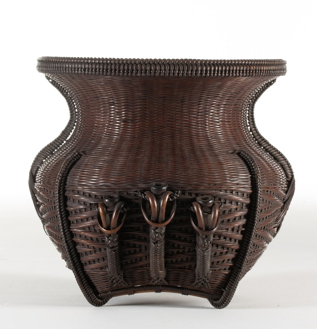 JAPANESE PEONY BASKET ATTR CHIKUYUSAI, ADAIR COLLECTION (1 of 15)