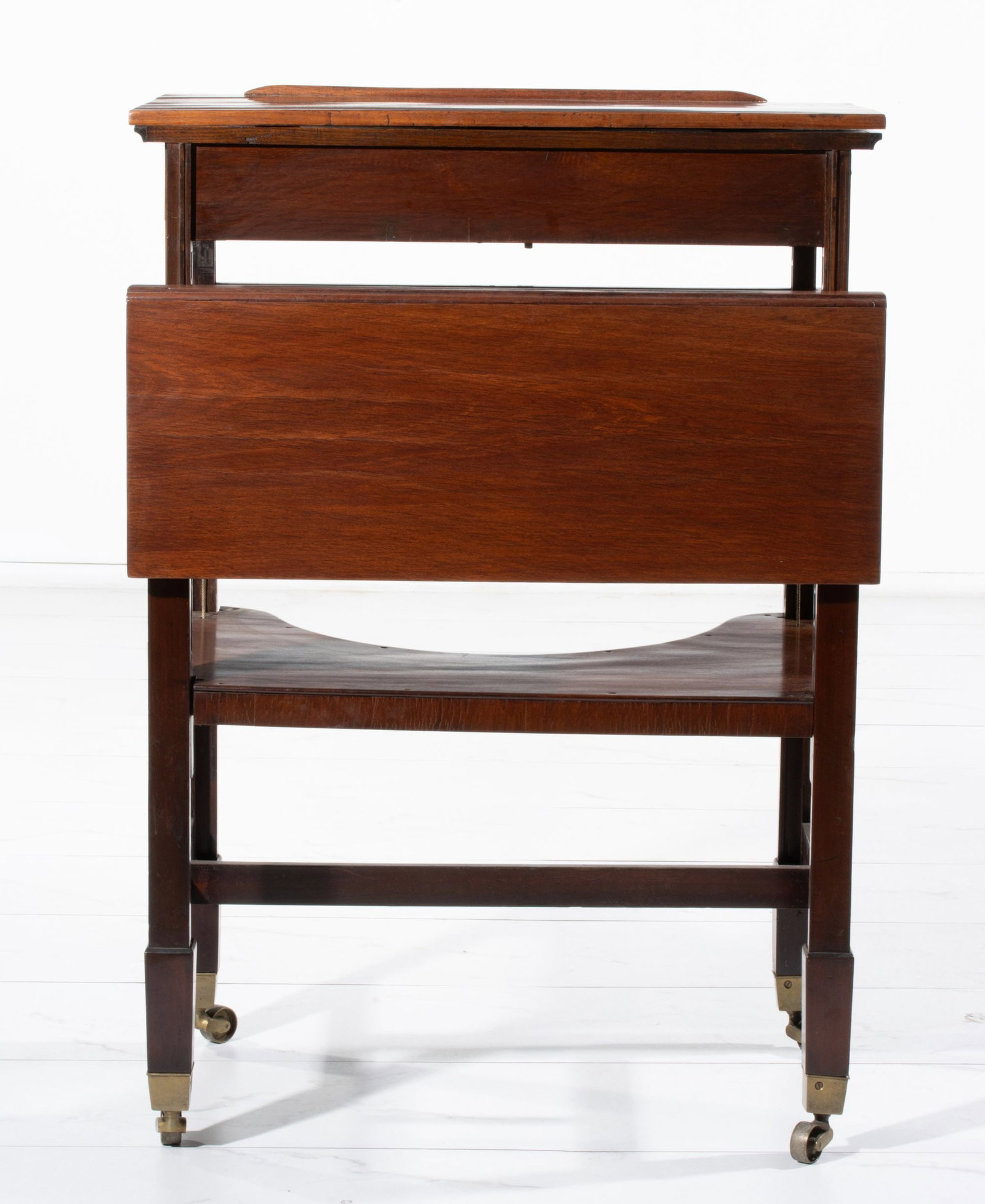 AN ADJUSTABLE 19TH CENTURY STANDING ARCHITECT'S TABLE - 3