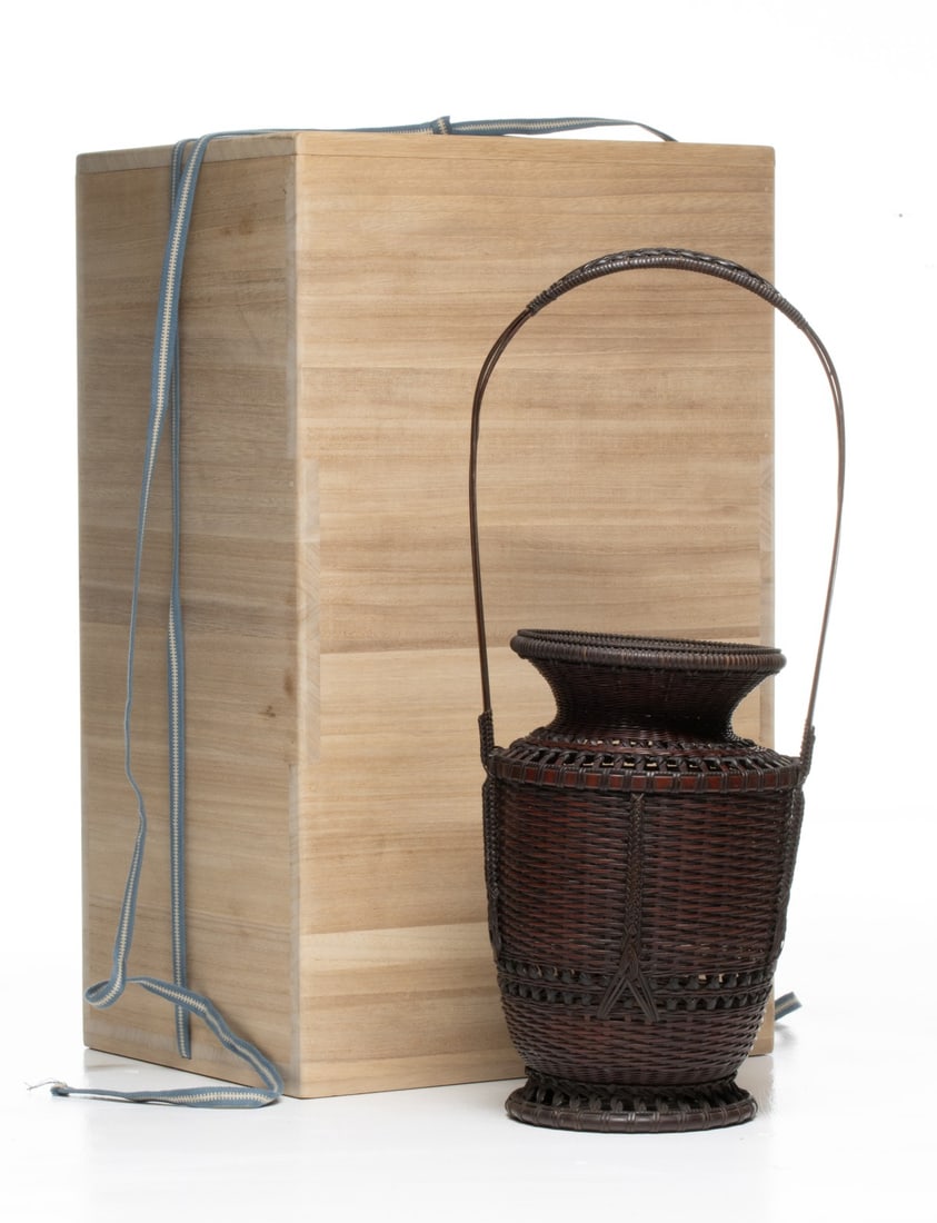 MEIJI - EARLY TAISHO BASKET ATTR CHIKKOEN, ADAIR ESTATE (1 of 15)