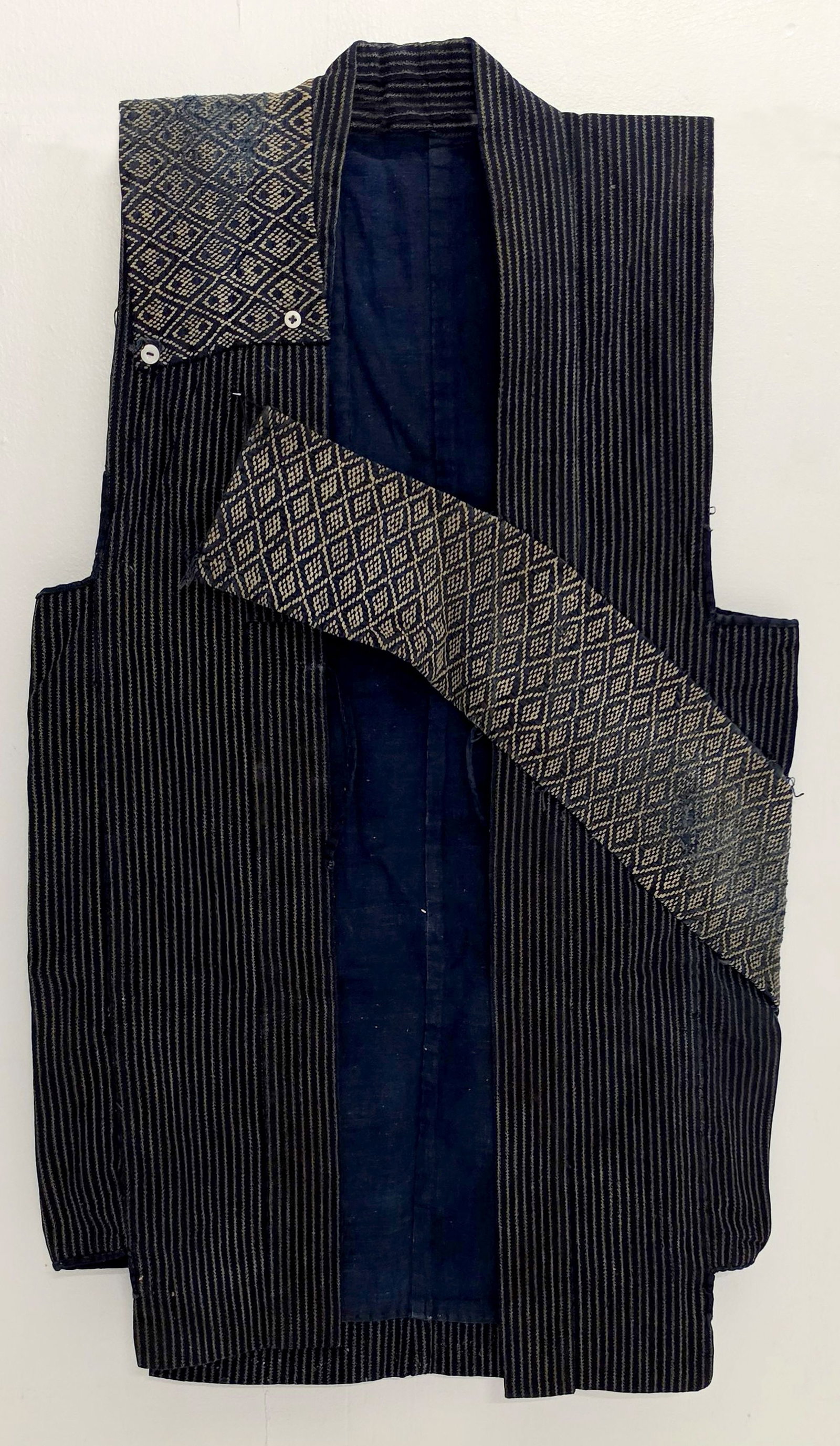 TWO LATE 19TH TO EARLY 20TH CENTURY JAPANESE WORK VESTS (1 of 4)