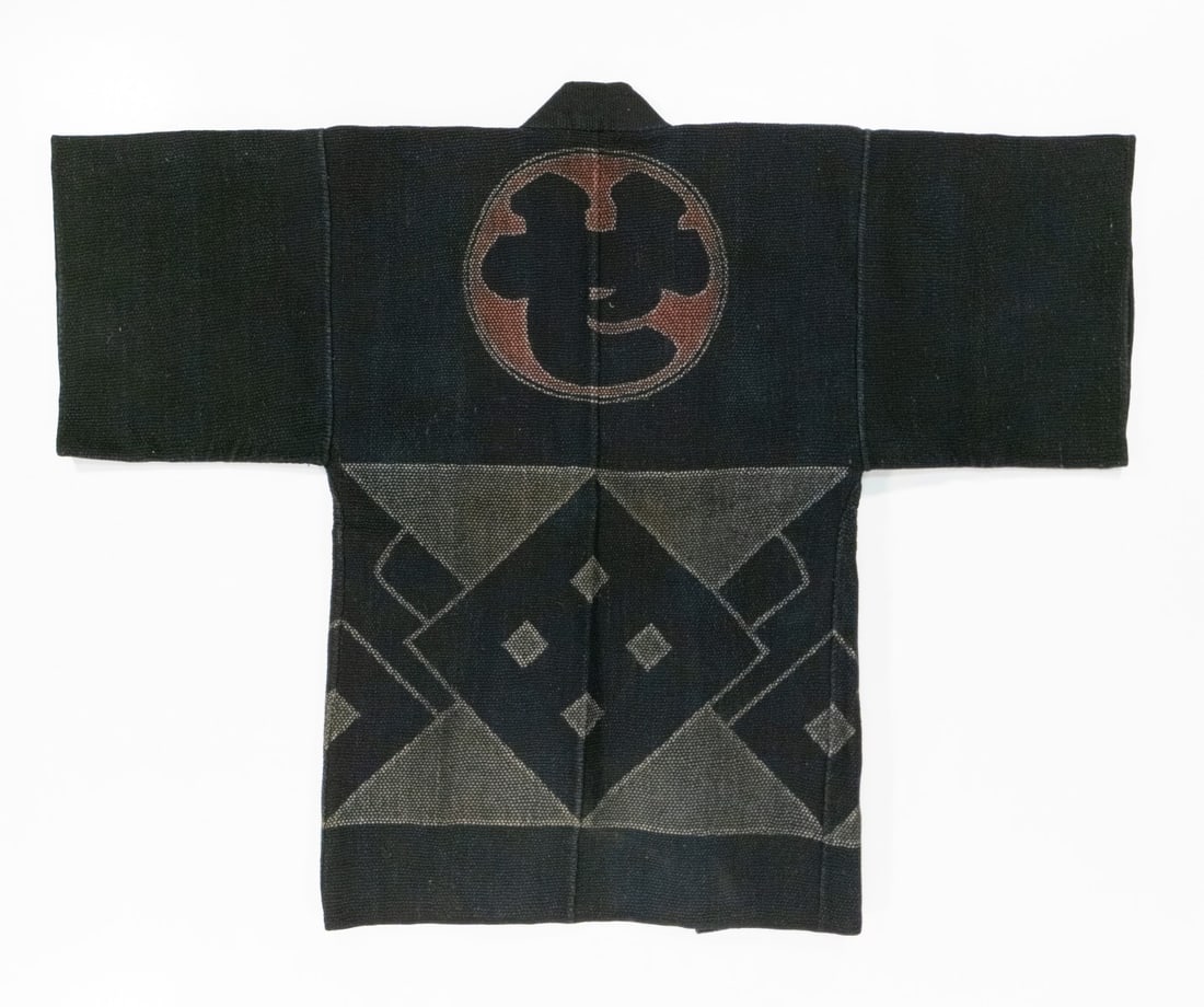 A JAPANESE FIREMAN'S COAT WITH BRIGADE, ADAIR ESTATE (1 of 3)