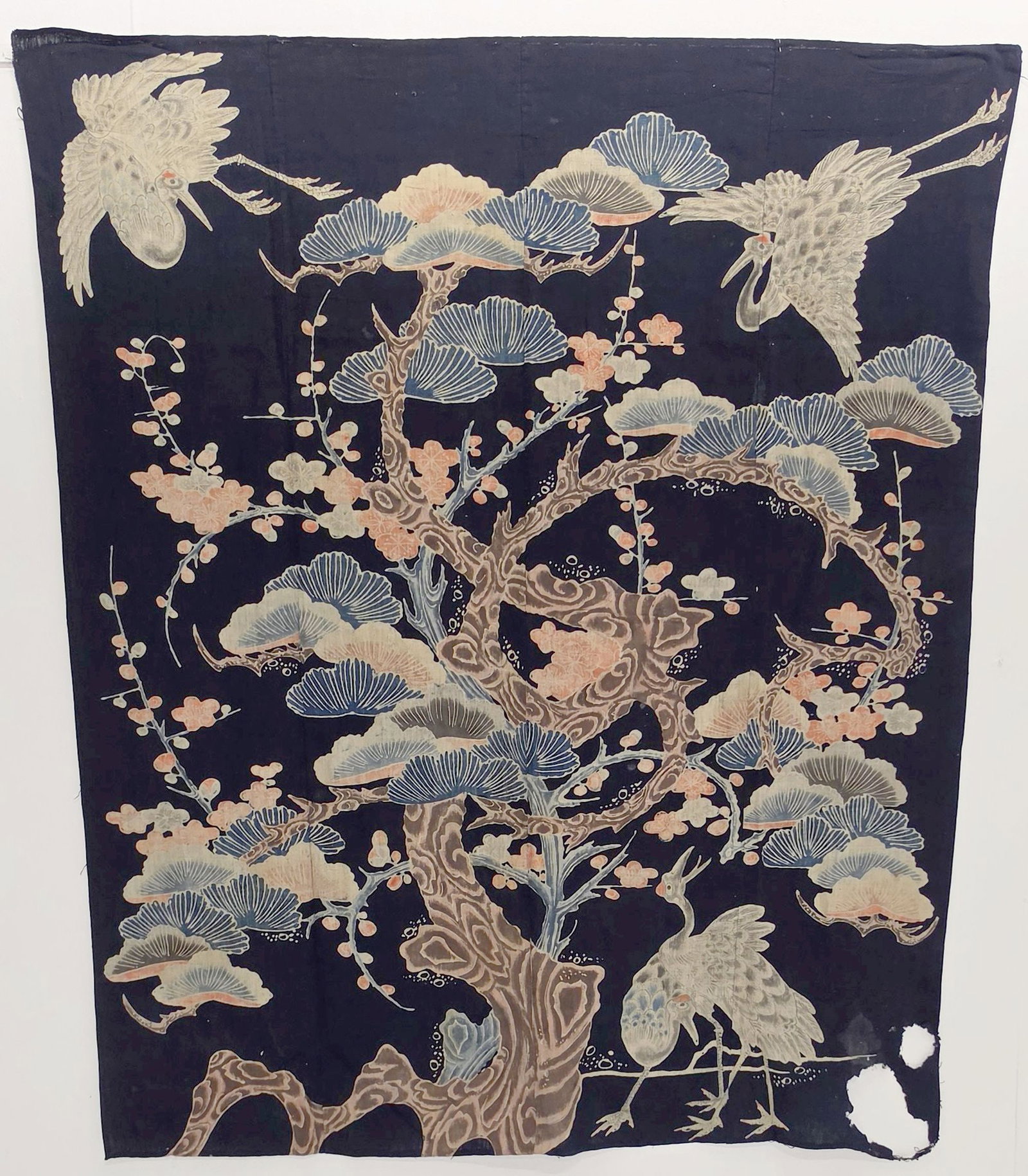 THREE JAPANESE STENCIL DYED TEXTILES - 3