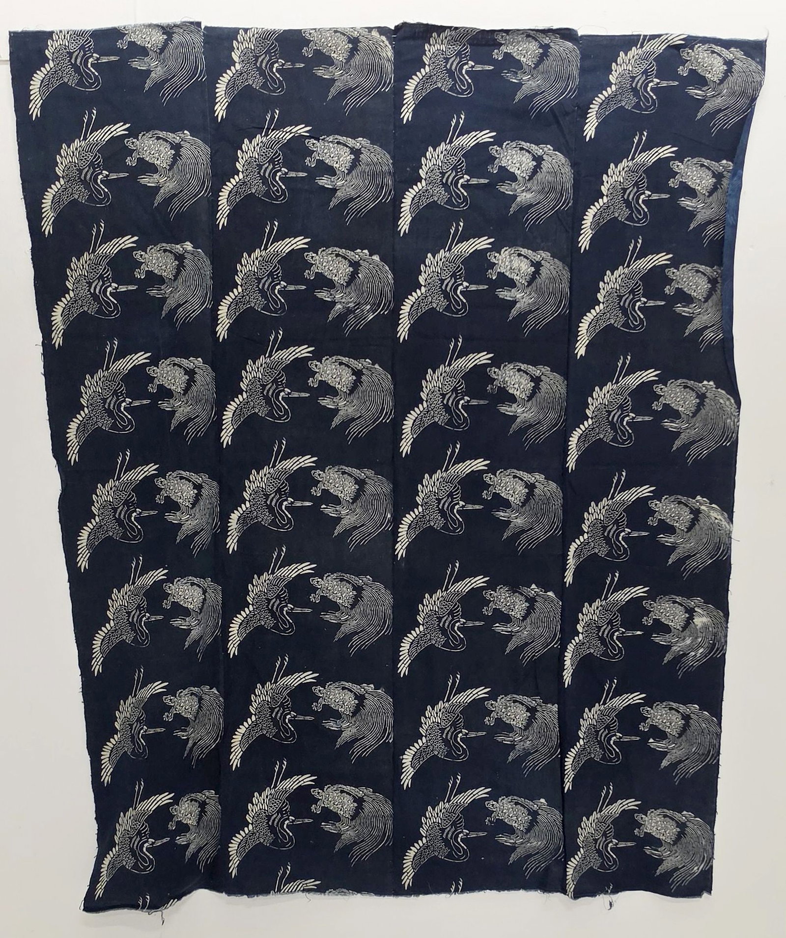 THREE JAPANESE STENCIL DYED TEXTILES - 6