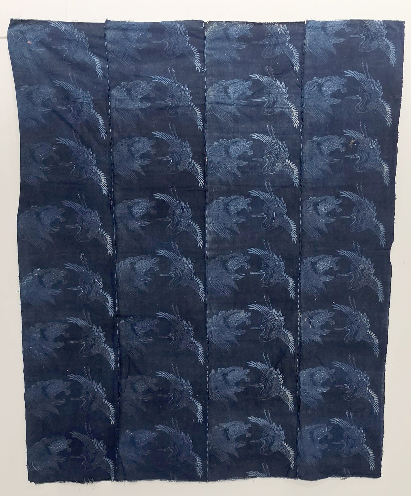 THREE JAPANESE STENCIL DYED TEXTILES - 7