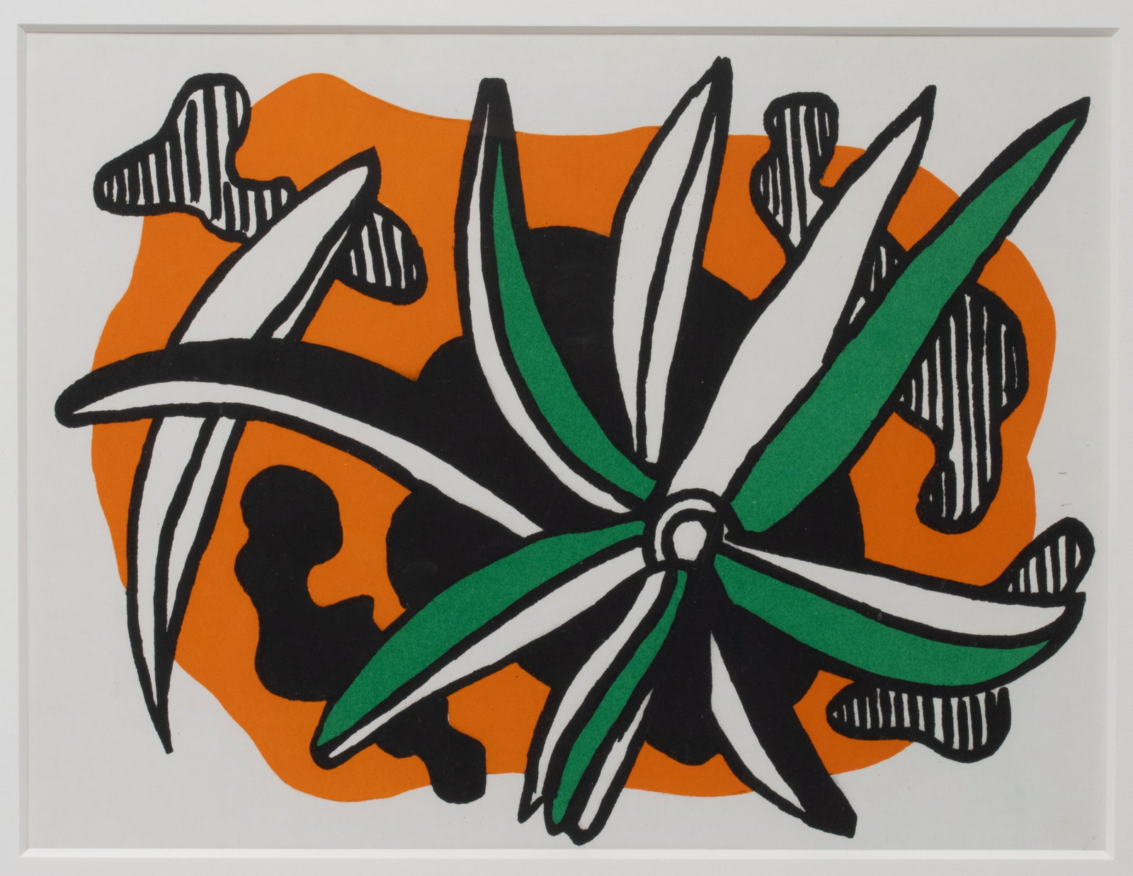 WERNER PFEIFFER SERIGRAPH, FERNAND LEGER OFFSET LITHO - 2