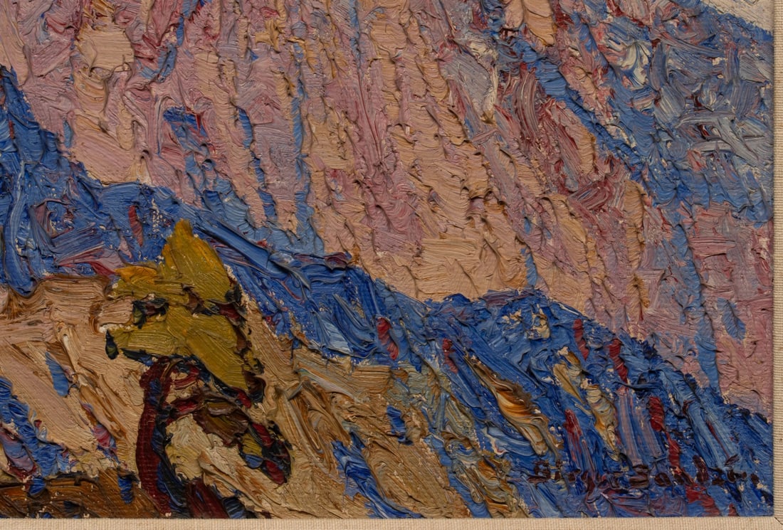 BIRGER SANDZEN (1871-1954) THE GREAT PIKE'S PEAK, 1923 - 5