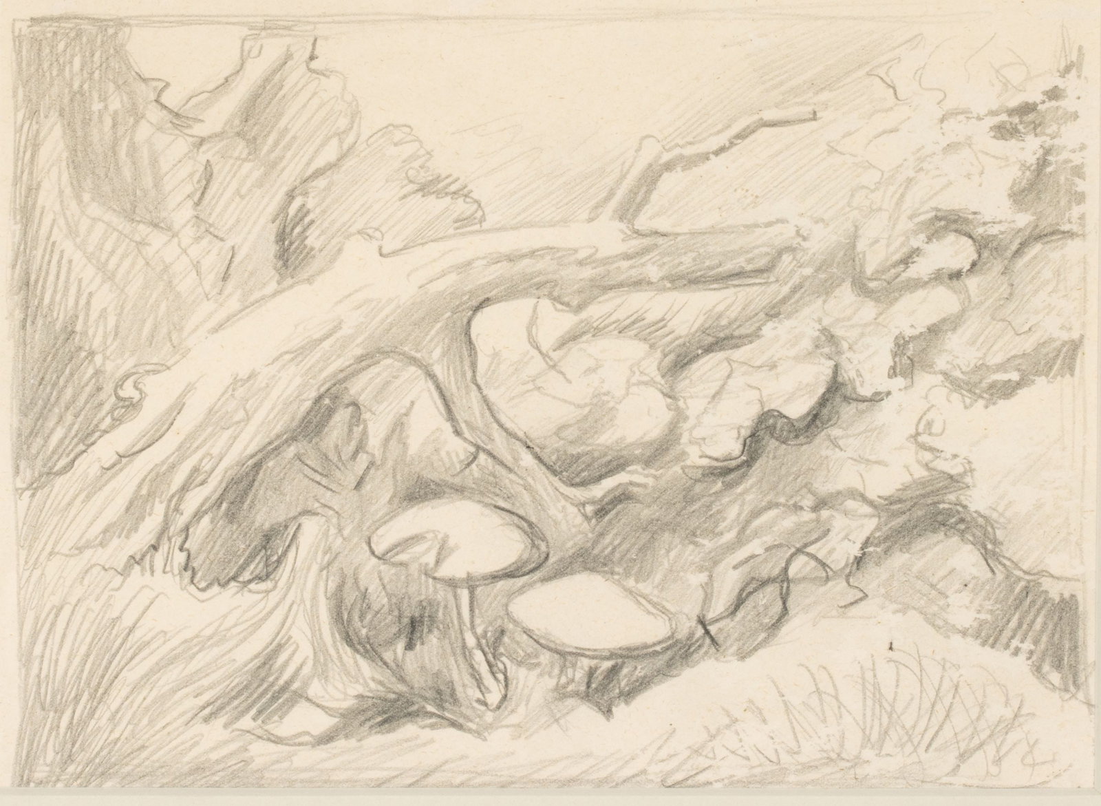 THOMAS HART BENTON: TWO UNSIGNED GRAPHITE STUDIES - 10