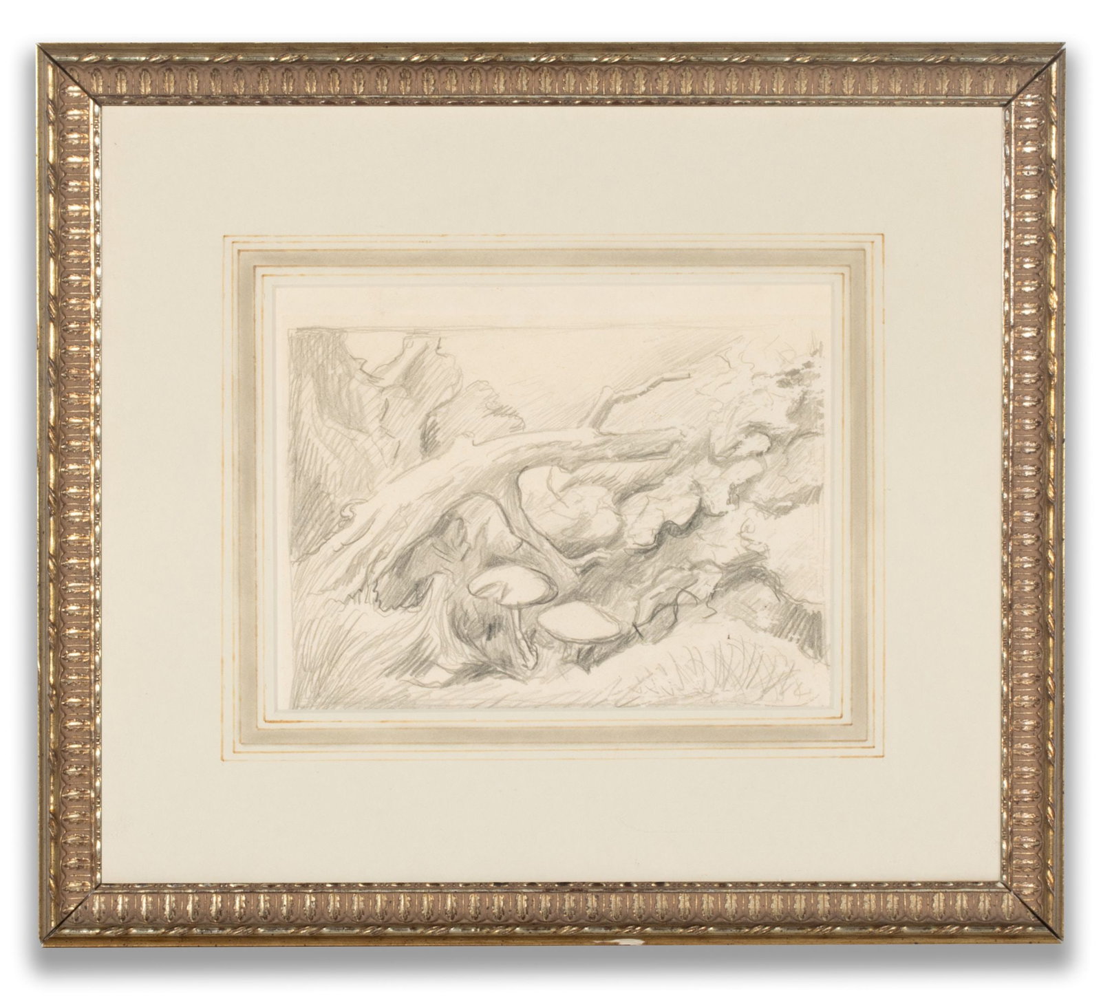 THOMAS HART BENTON: TWO UNSIGNED GRAPHITE STUDIES - 11