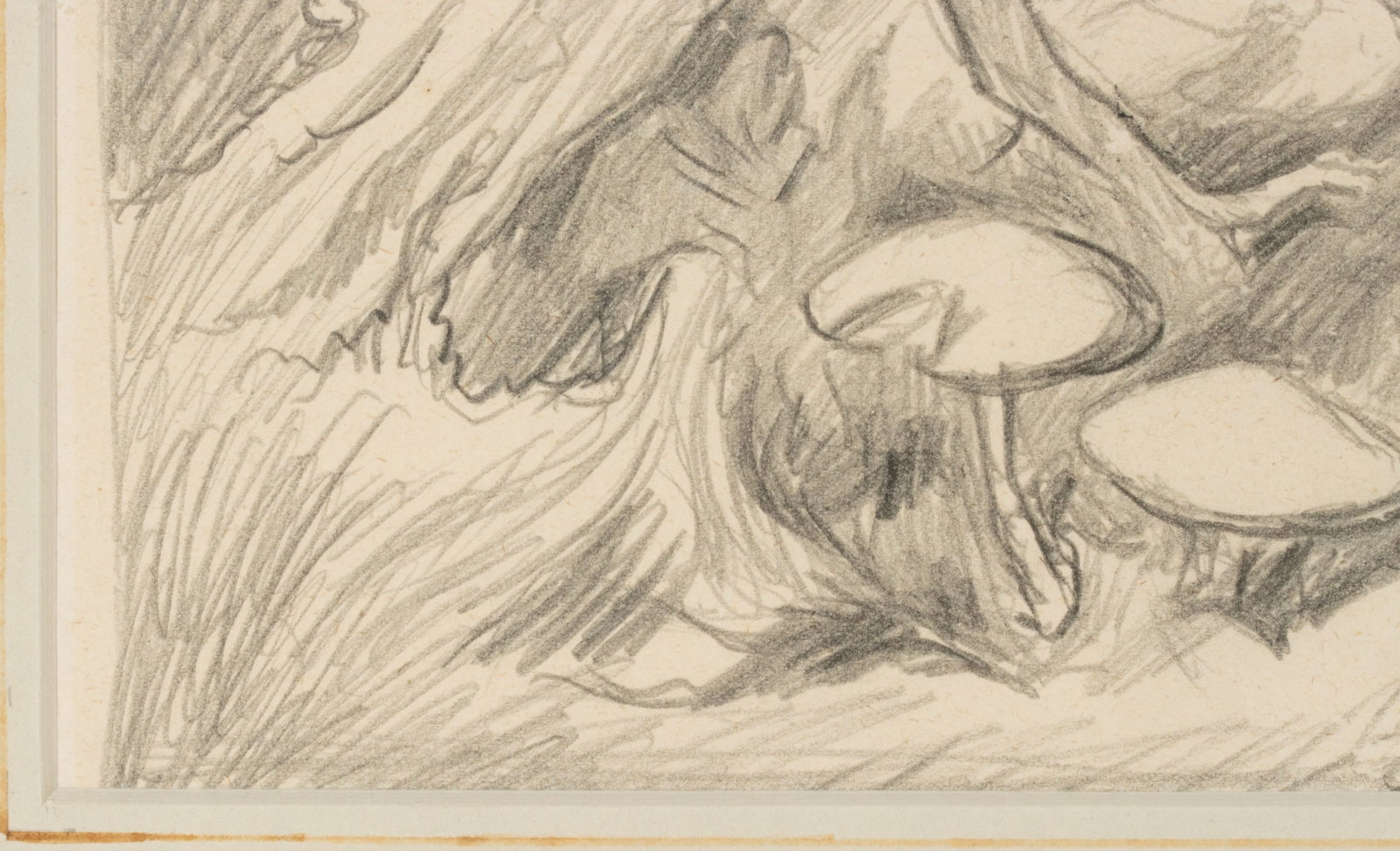 THOMAS HART BENTON: TWO UNSIGNED GRAPHITE STUDIES - 15