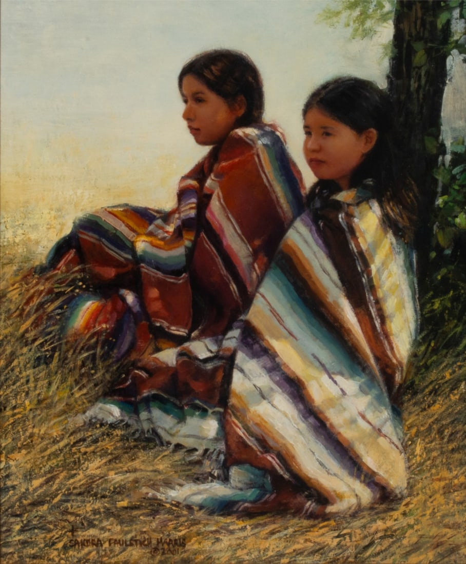 SANDRA HARRIS (Born 1954) OIL ON PANEL (1 of 13)