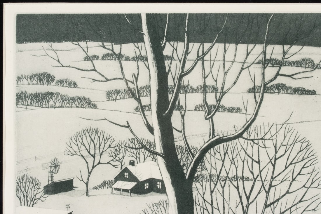 CHARLES CAPPS (1898-1981) OFFSET LITHO FOR BOEING - 3