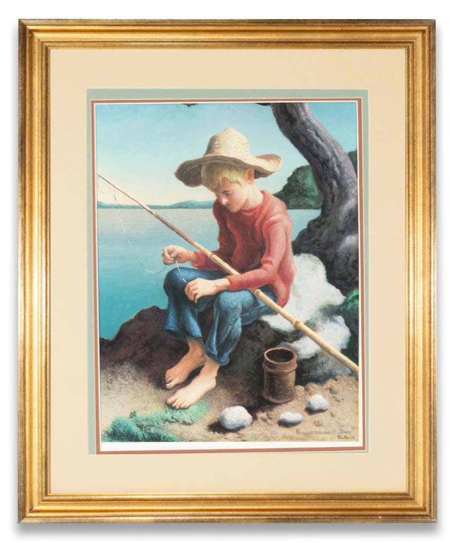 TWO OFFSET LITHOGRAPHS AFTER THOMAS HART BENTON - 17