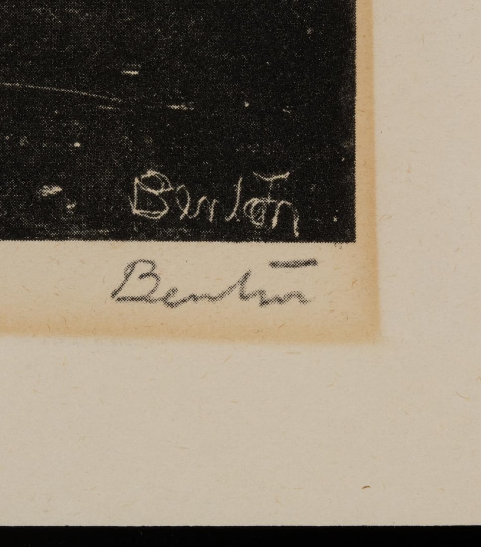 TWO OFFSET LITHOGRAPHS AFTER THOMAS HART BENTON - 9