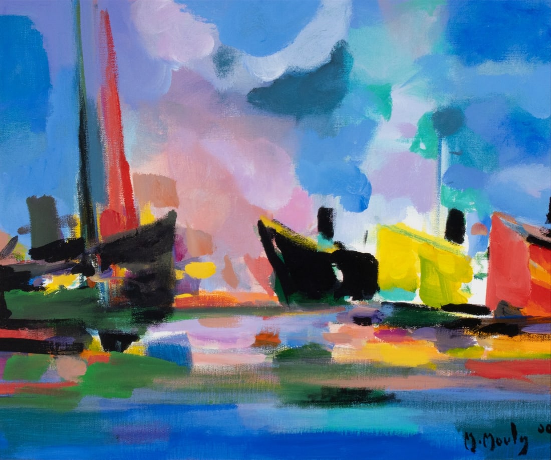 MARCEL MOULY (1918-2008) ORIGINAL OIL ON CANVAS (1 of 10)