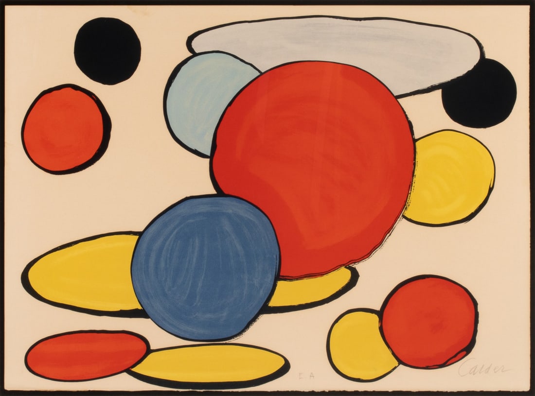 ALEXANDER CALDER (1898-1976) PENCIL SIGNED ARTIST PROOF (1 of 10)