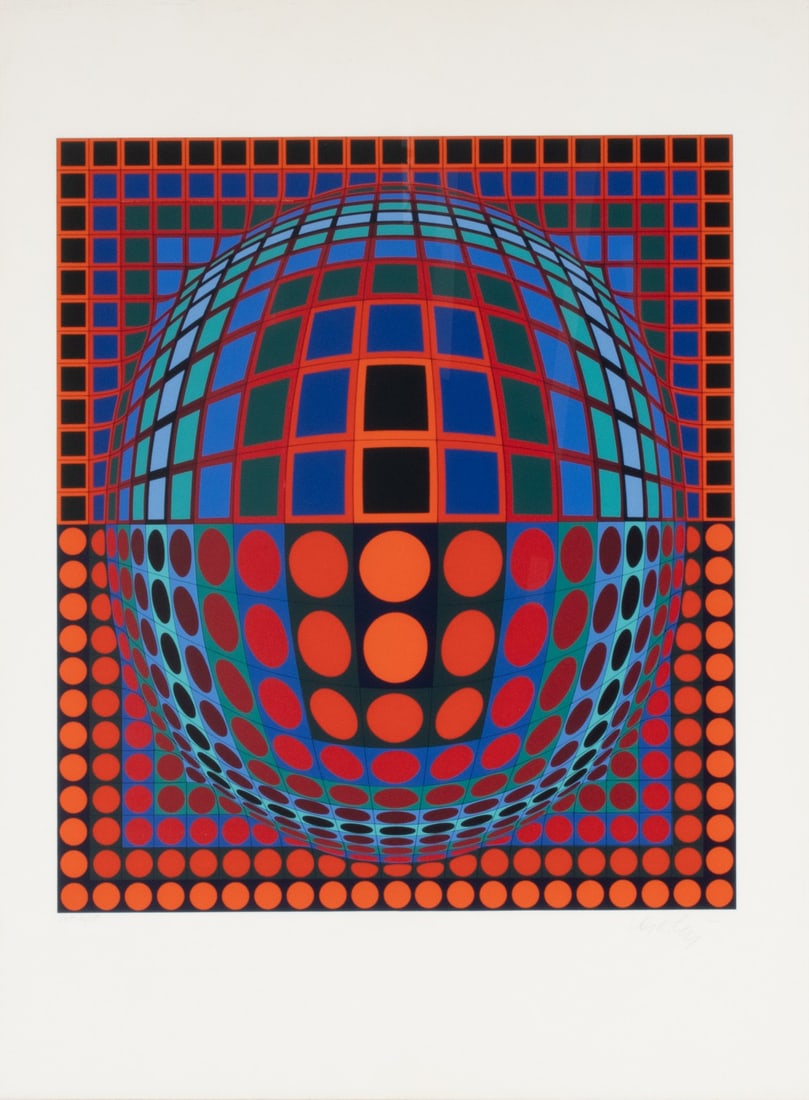 VICTOR VASARELY (1906-1997) FVP EDITION NUMBER 10 OF 15 (1 of 10)