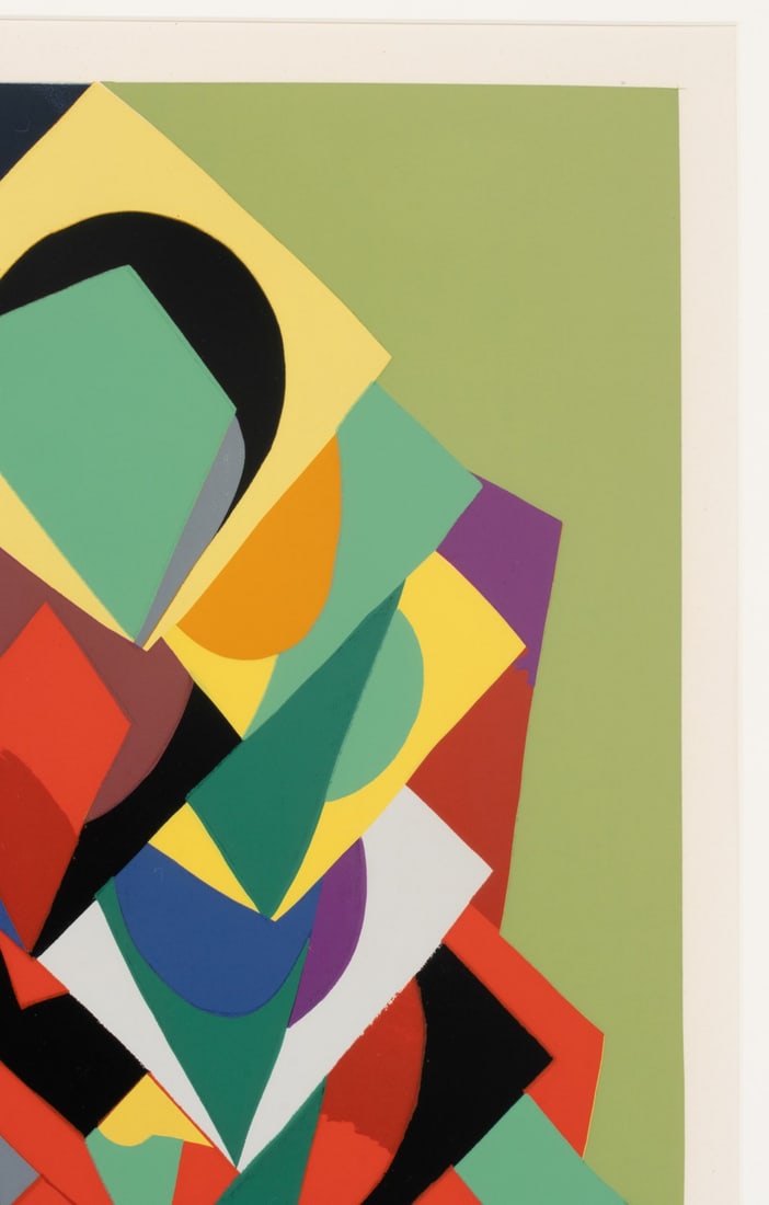 JACQUES VILLON (1875-1963) PENCIL SIGNED SERIGRAPH - 4